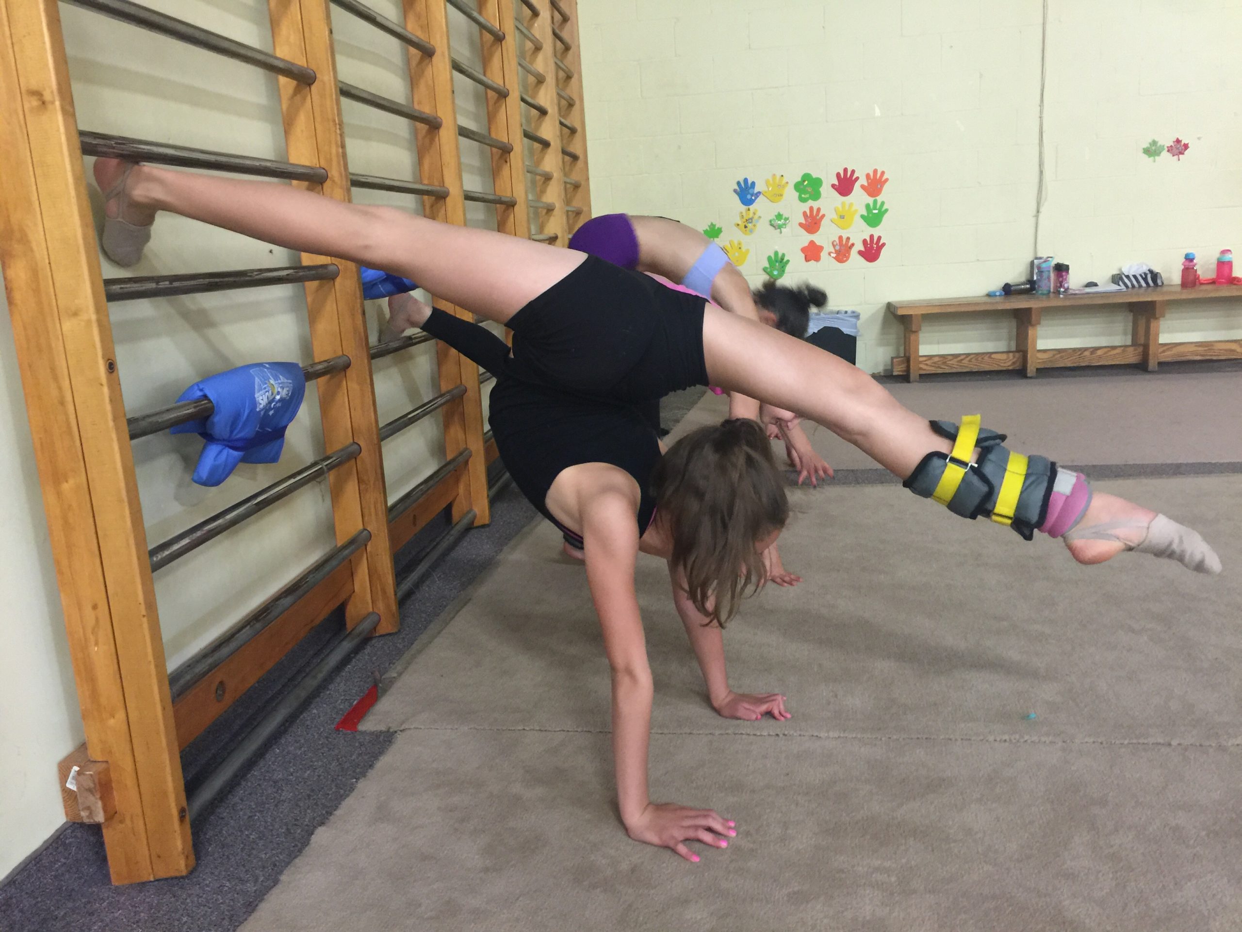 gymnast flexibiity training