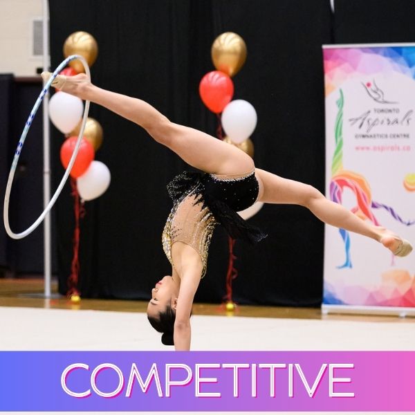 competitive gymnastics